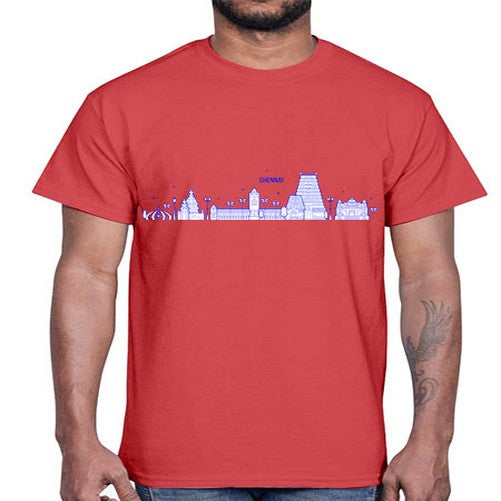 Chennai 567#- cities- Cotton Tee
