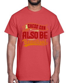 Chess can also be beautiful 65#- chess- Cotton Tee