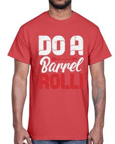 Do a barrel roll 4#- video games- Cotton Tee