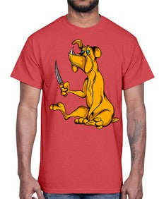 dog 107#- dogs- Cotton Tee