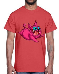 dog 111#- dogs- Cotton Tee