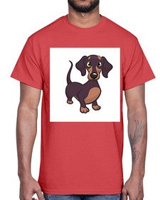 dog 113#- dogs- Cotton Tee