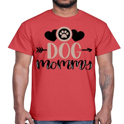 Dog Mommy Style 25#- dogs- Cotton Tee