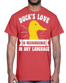 Ducks love Style 49#- ducks- Cotton Tee