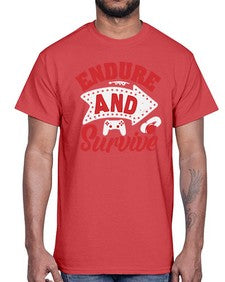 Endure and survive 10#- video games- Cotton Tee