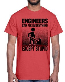 Engineers can fix Style 770#- engineer- Cotton Tee