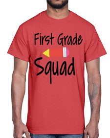 First Grade Squad 154#- first grade- Cotton Tee