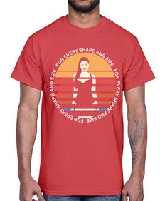 For Every Shape and Size 220#- yoga- Cotton Tee