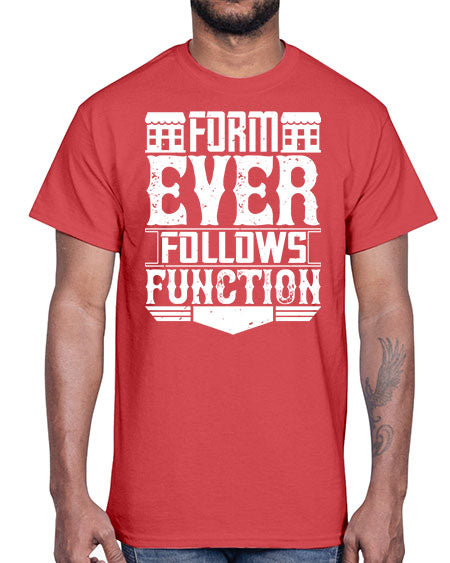 Form ever follows function Style 163#- architect- Cotton Tee
