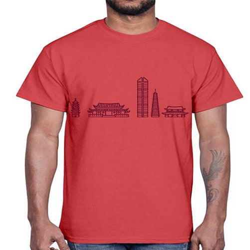 Fuzhou 752#- cities- Cotton Tee