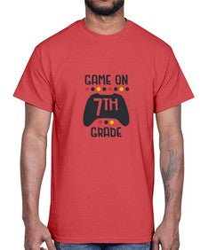 Game on seventh grade 215#- seventh grade- Cotton Tee