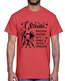 Gemini 217#- gemini- Cotton Tee