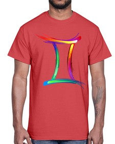 Gemini 222#- gemini- Cotton Tee