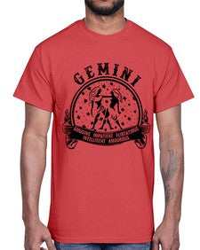 Gemini 9#- gemini- Cotton Tee