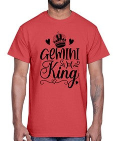 Gemini king 228#- gemini- Cotton Tee