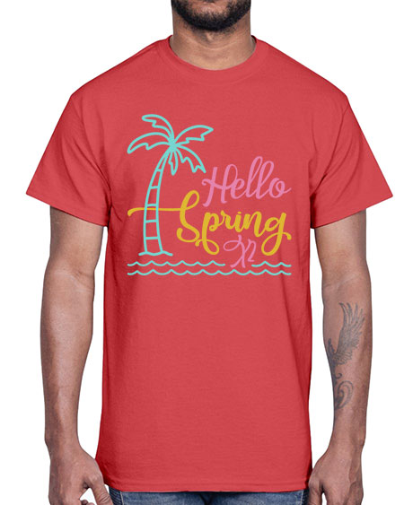 Hello Spring x Style 64#- summer- Cotton Tee