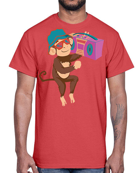 Hiphop Monkey 6#- monkey- Cotton Tee