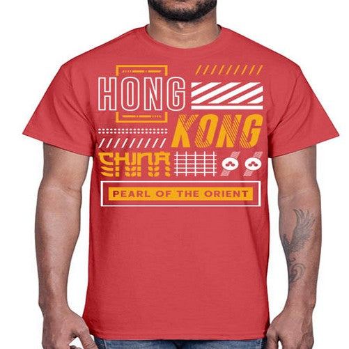 Hong Kong 898#- cities- Cotton Tee