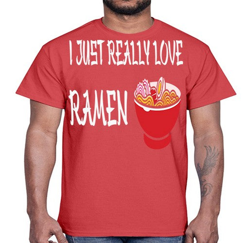 I Just Love Ramen Japanese Anime 238#- anime- Cotton Tee