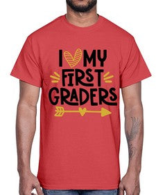 I Love My First 365#- first grade- Cotton Tee