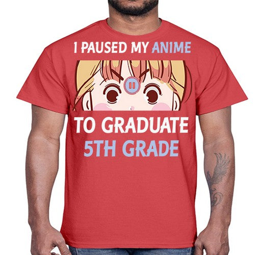 I Paused My Anime To Anime 243#- anime- Cotton Tee