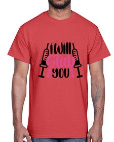 I Will Stab You Style Style 930#- nurse- Cotton Tee