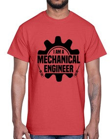 I am a mechanical Style 849#- engineer- Cotton Tee