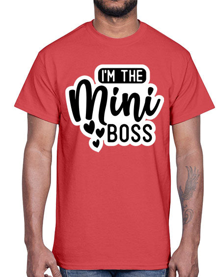 Im The Mini Boss 350#- baby- Cotton Tee