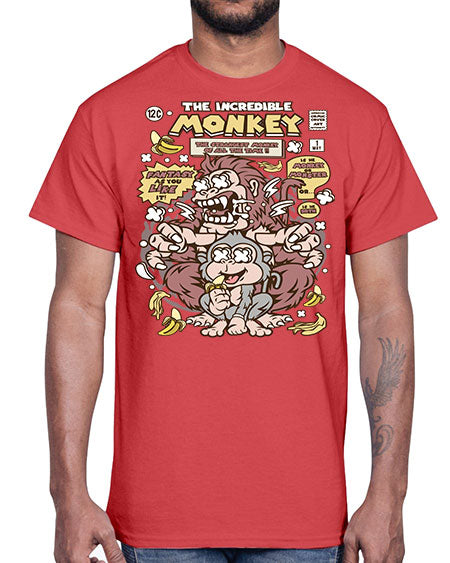 Incredible Monkey- monkey- Cotton Tee