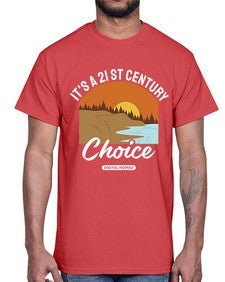 Its a st Century 11#- internet- Cotton Tee