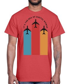 Its the Era of Digital Nomad 10#- internet- Cotton Tee