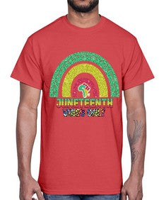 Juneteenth Vibes Only 5#- black juneteenth- Cotton Tee