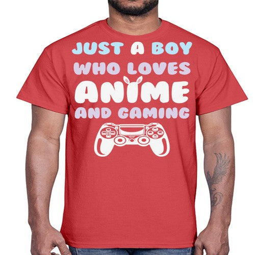 Just A Boy Who Loves 261#- anime- Cotton Tee