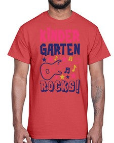Kindergarten Rocks 433#- kindergarten- Cotton Tee