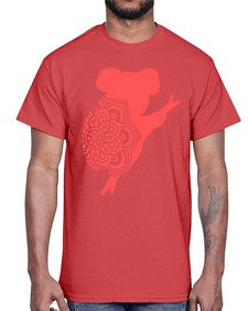 KoalaMandala 712#- mandala- Cotton Tee