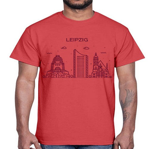 Leipzig 1126#- cities- Cotton Tee