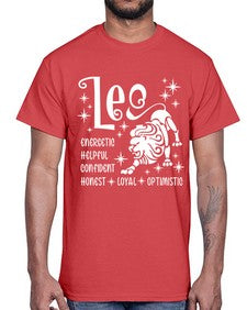 Leo 281#- leo- Cotton Tee