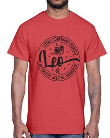 Leo 285#- leo- Cotton Tee