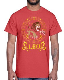 Leo 297#- leo- Cotton Tee