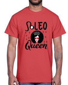 Leo queen 294#- leo- Cotton Tee