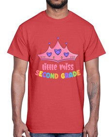 Little Miss second Grade 487#- second grade- Cotton Tee