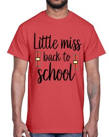 Little miss back to school 478#- general school- Cotton Tee