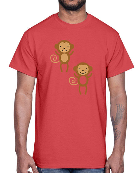 Little_monkeys_MF_5814- monkey- Cotton Tee