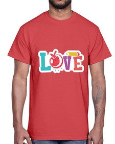 Love 1068#- teacher- Cotton Tee