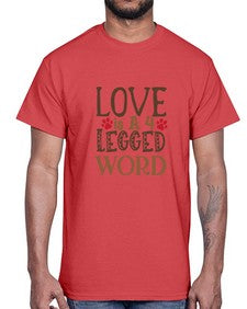 Love is A Legged Word Style 20#- cats- Cotton Tee