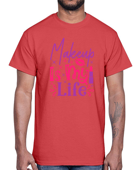 Makeup Is My Life Style 224#-makeup Cotton Tee