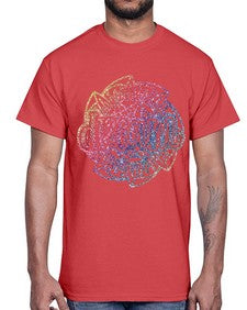 Mandala Dream Rainbow Glitter 760#- mandala- Cotton Tee