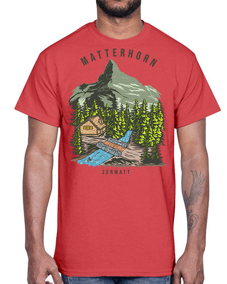 Matterhorn 21#- nature- Cotton Tee