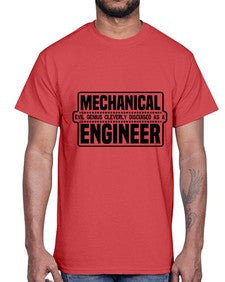 Mechanical evil Style 1092#- engineer- Cotton Tee