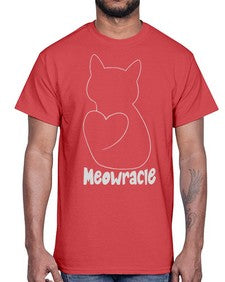 Meowracie- cats- Cotton Tee